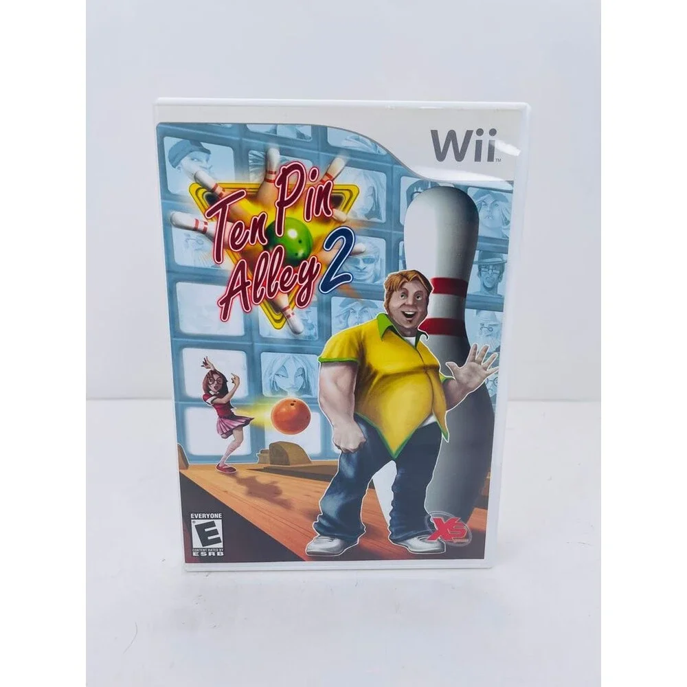 Ten Pin Alley 2 Wii Bowling (Nintendo Wii) Complete W/ Manual